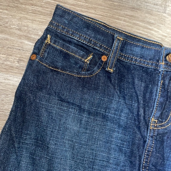 Gap dark wash mini jean skirt size 1 - Picture 2 of 11